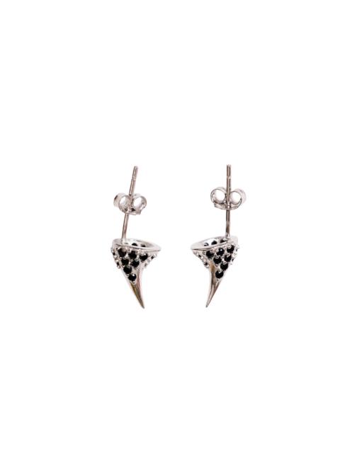 BLACK DIAMOND RHINESTONE HORN STUDS