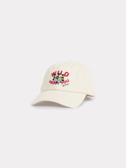 'KENZO Wild Tiger' embroidered cap in cotton