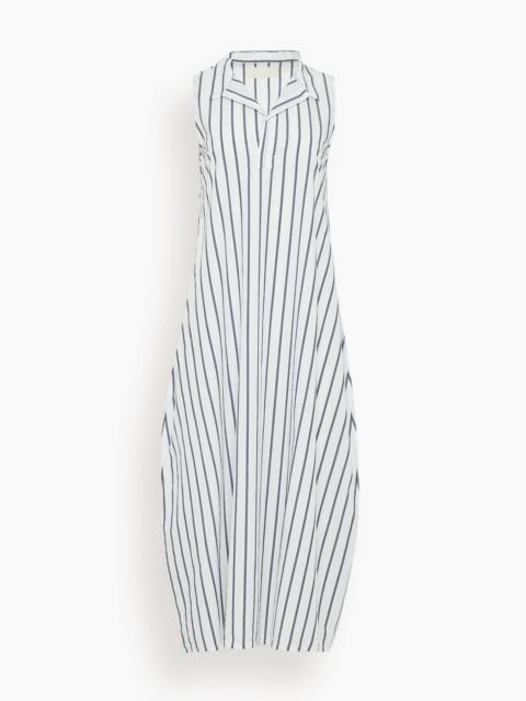 Abito Felice Mossi in White