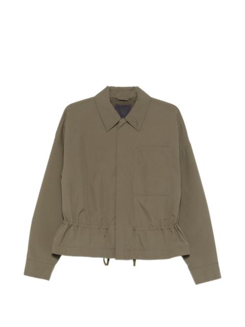 box-pleat jacket
