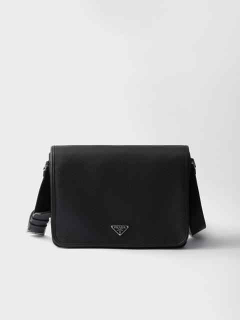 Leather shoulder bag