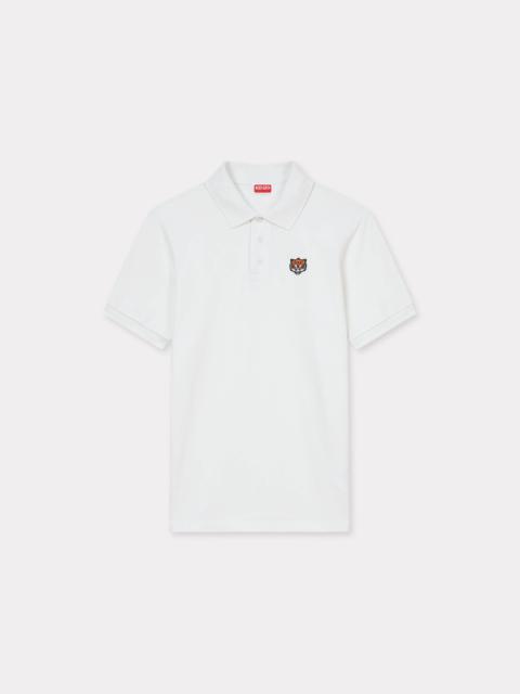 'KENZO Happy Tiger' embroidered slim polo in cotton