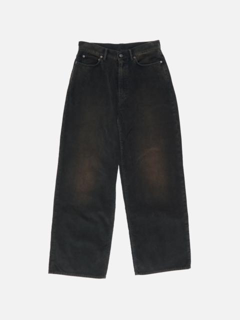 Corduroy trousers - Black