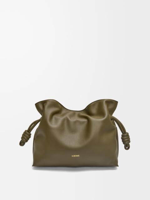 Medium Flamenco clutch in nappa calfskin