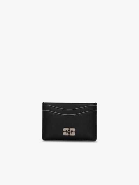 BLACK GANNI BOU CARD HOLDER