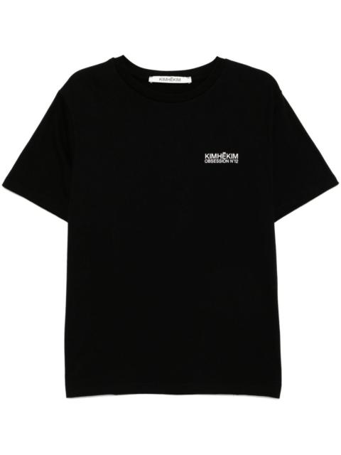 logo print T-shirt