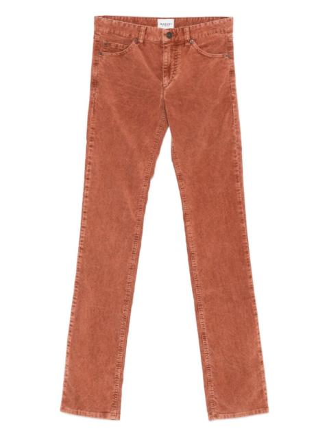 five-pocket corduroy trousers