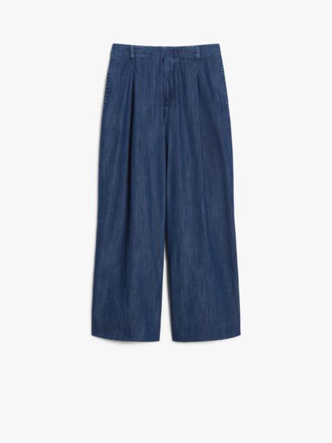 SOPHIE Barrel-leg denim trousers
