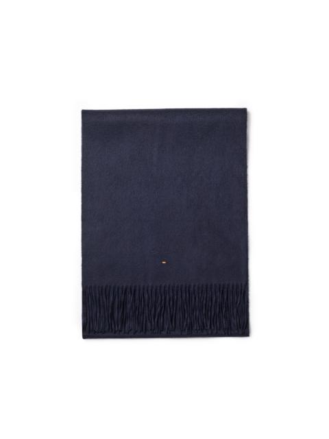 Blue cashmere scarf
