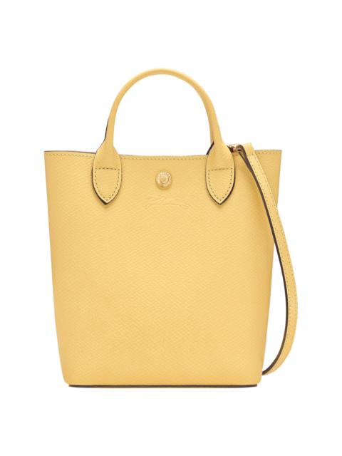 Épure XS Tote bag Yellow Chick - Leather