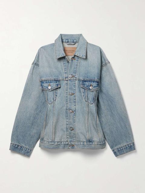 Hourglass oversized denim jacket