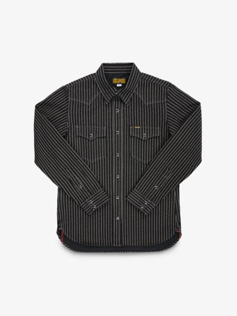 12OZ WABASH WESTERN SHIRT - BLACK