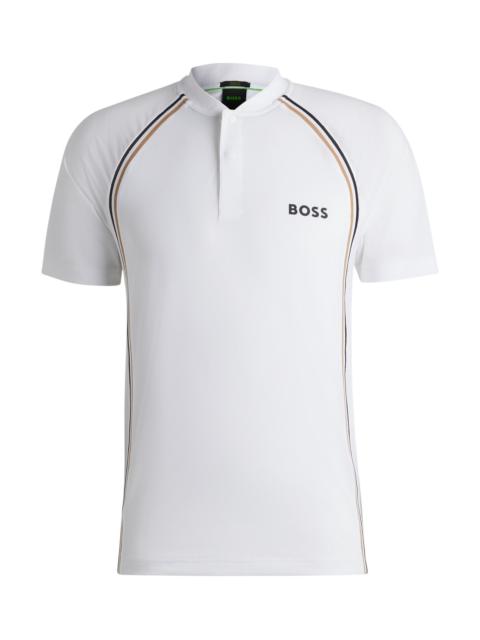 ACTIVE SLIM-FIT POLO SHIRT IN SUPER-STRETCH MESH