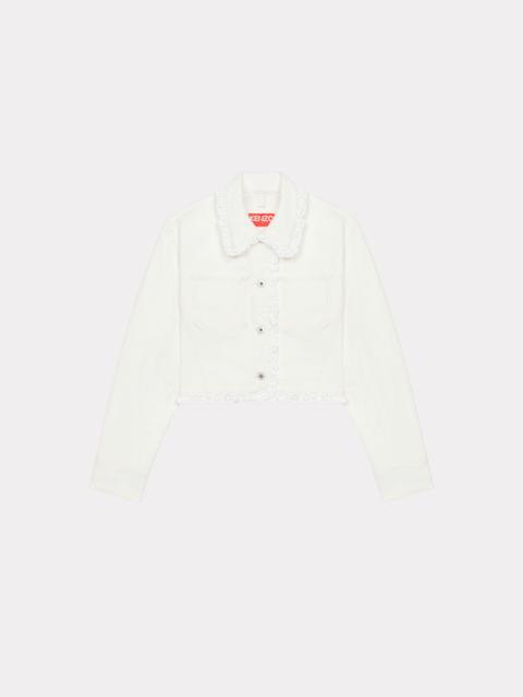 Cropped denim jacket