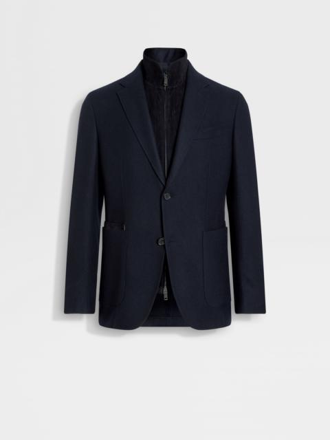 NAVY BLUE TROFEO™ CASHMERE JACKET
