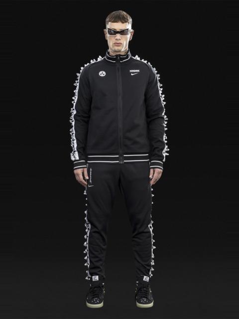GGG-J1-010 Nike® Acronym® Track Jacket Knit BLACK/WHITE ] with GGG-P1-010