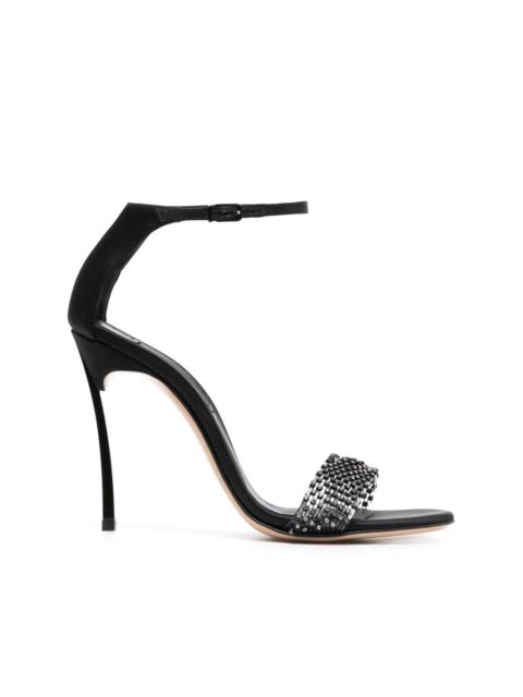 100mm Blade Twenties satin pumps