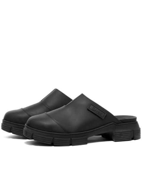 GANNI Recycled Rubber Clog