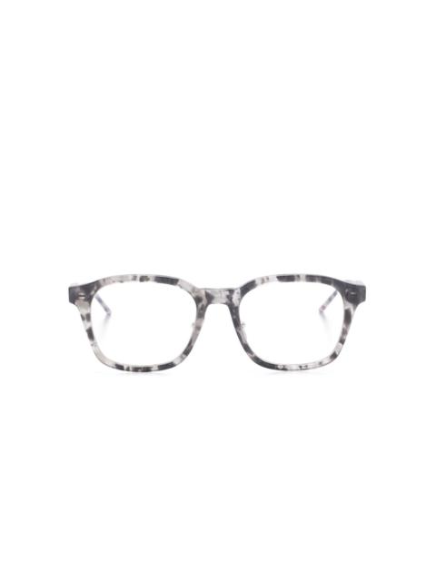 square-frame glasses
