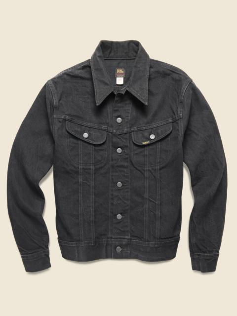 Lot 271 Trucker Jacket - Worn In Black