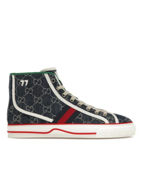 Gucci Tennis 1977 High Top Denim GG Print (Women's)
