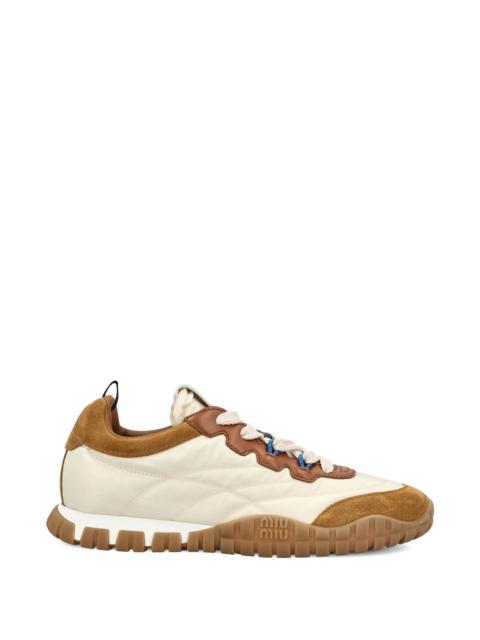 Miu Miu Tyre Panelled Sneakers
