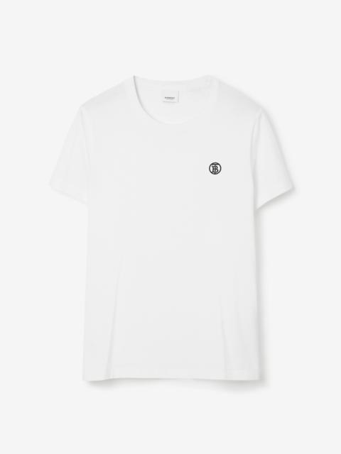 Monogram Motif Cotton T-shirt