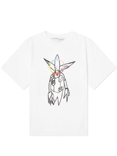 Off-White Futura Pointman Oversized Tee