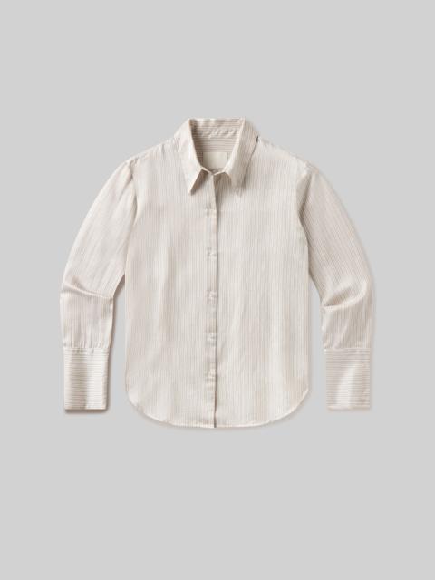 Camilia Shirt
In Sandstone Stripe