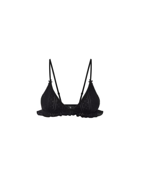 The Butterfly Bralette Black