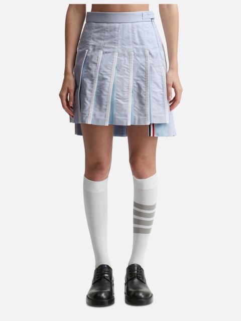ORGANZA OXFORD CLASSIC PLEATED MINI SKIRT