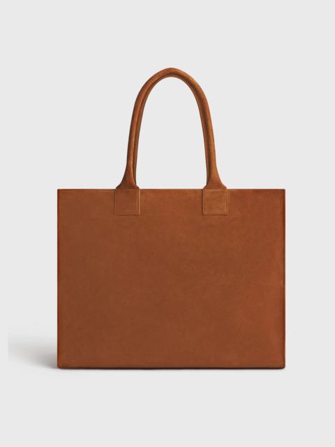 Large Tote Bag in Suede
