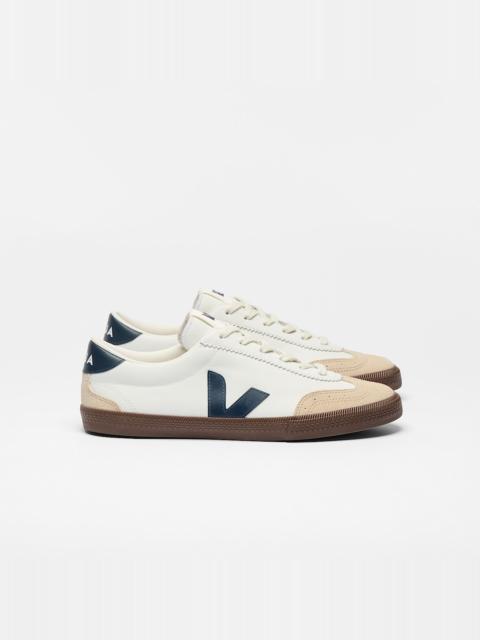 VOLLEY LEATHER WHITE NAUTICO BARK