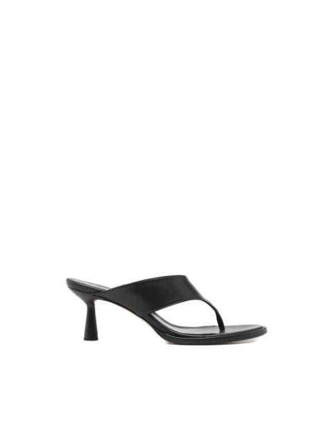 Olenna leather heel sandals