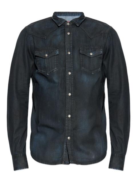 D-Vega chest-pocket shirt