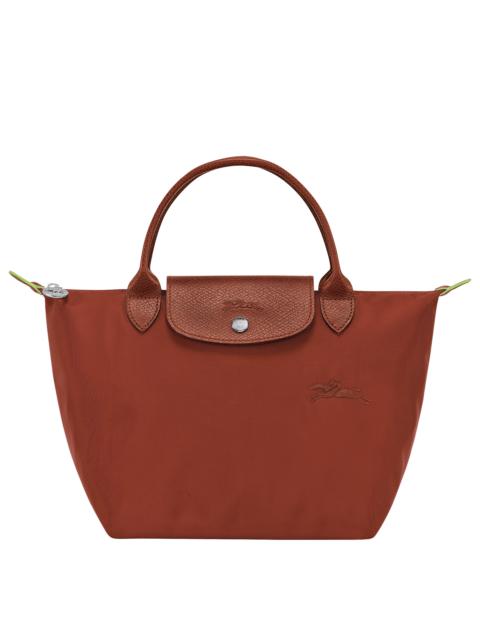 Le Pliage Green S Handbag Chestnut - Recycled canvas