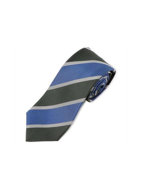 Gucci Striped Tie Blue/Black/Grey