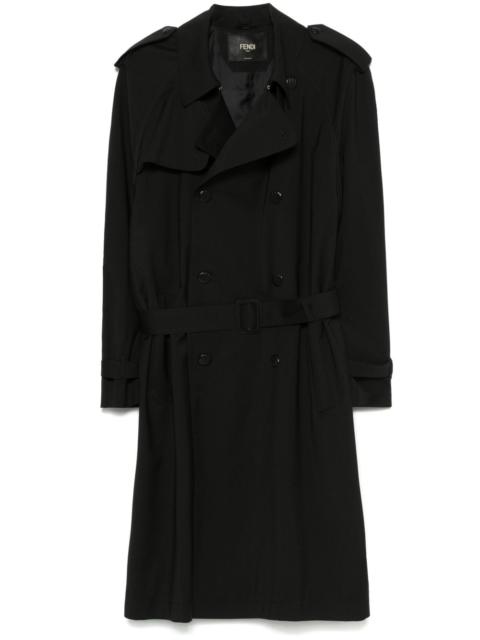 belted trench coat