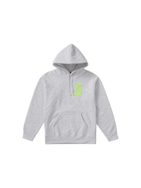 Supreme S Logo Hooded Sweatshirt (FW19) Ash Grey
