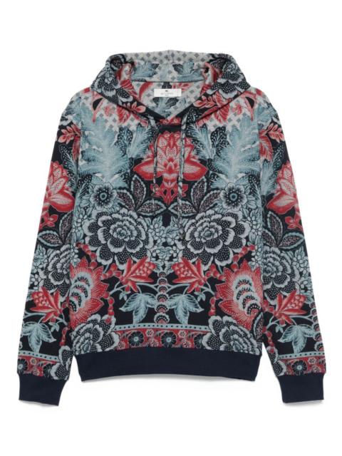 floral-print hoodie