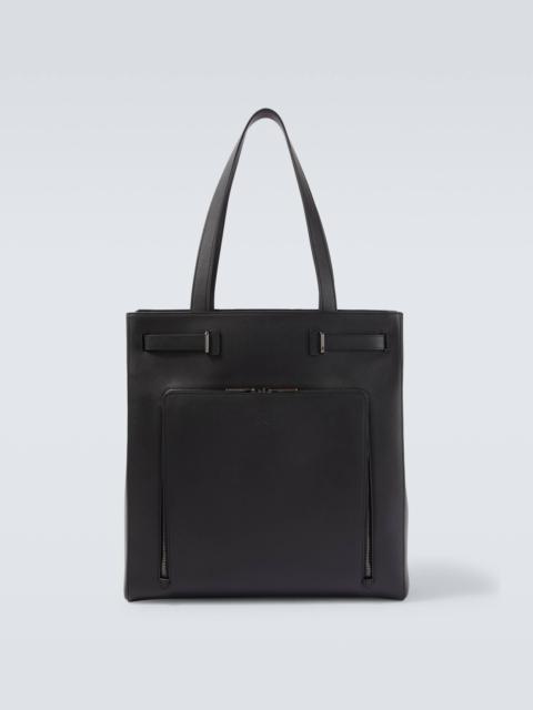 Kypipouch leather tote bag