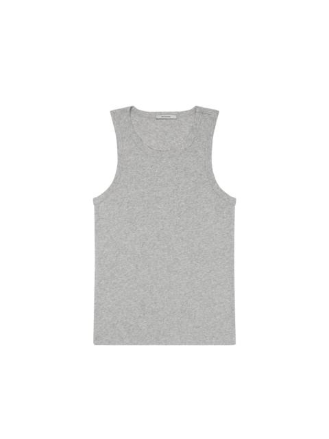 SHEER TANK GREY MARLE