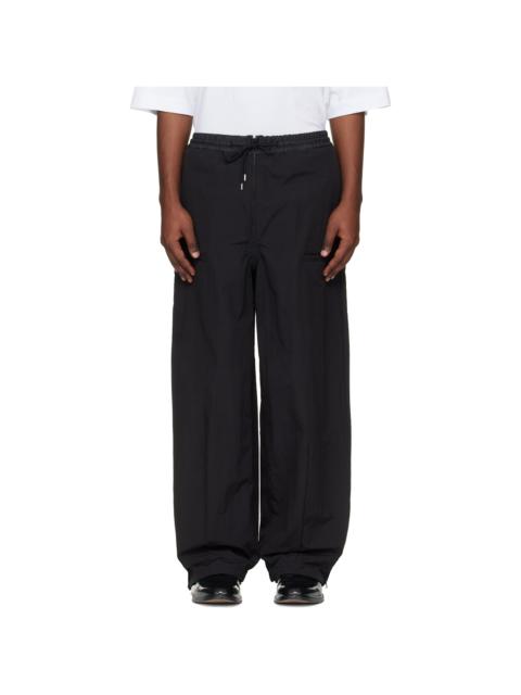 Black Ripstop Trousers