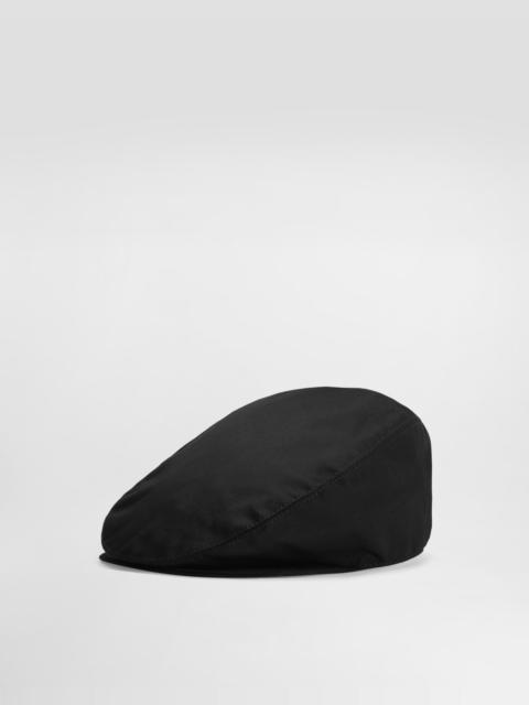 Gabardine flat cap