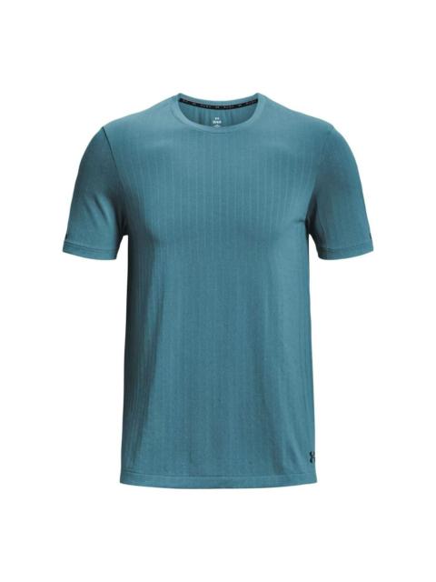 Under Armour Rush Seamless Short Sleeve T-shirt 'Ice Blue' 1373724-433