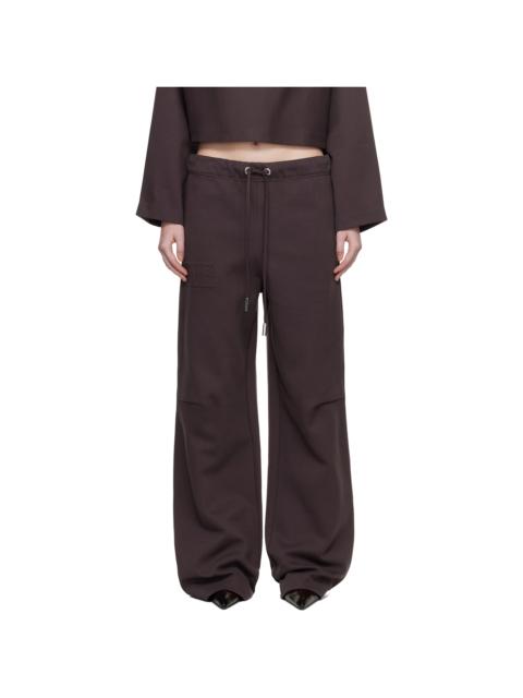 Brown 'The Embossed Gaultier' Lounge Pants