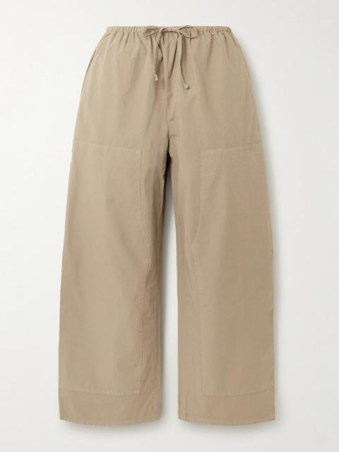 Kyoto Cotton Wide-leg Pants