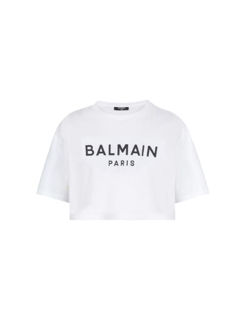 T-shirt with Balmain Paris print