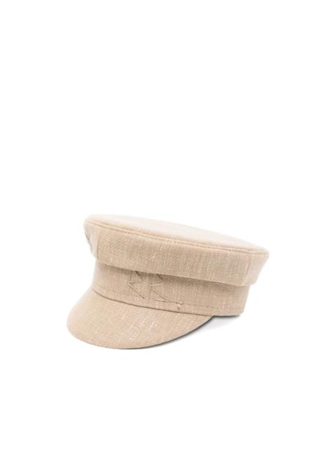 logo-embroidered hat