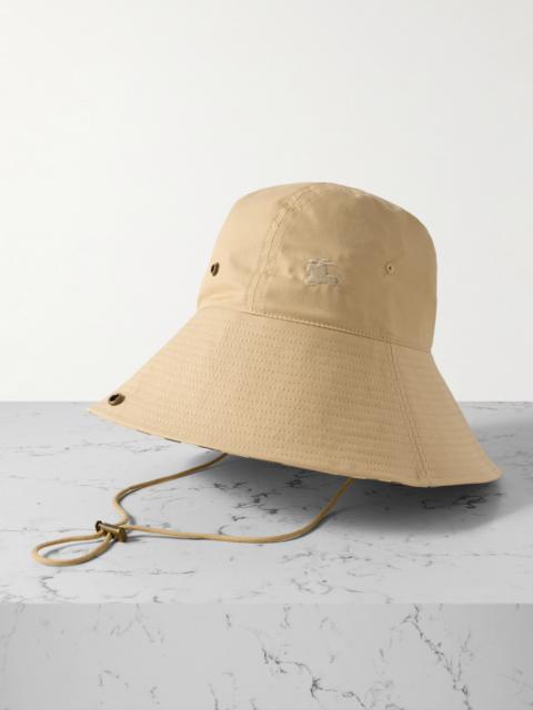 Cotton-gabardine Bucket Hat